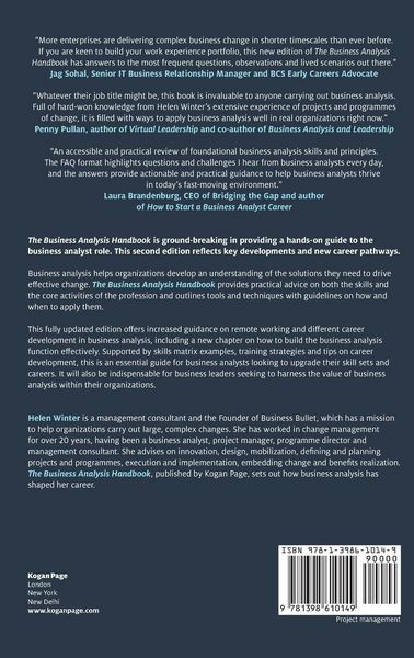 Produktbild: The Business Analysis Handbook
