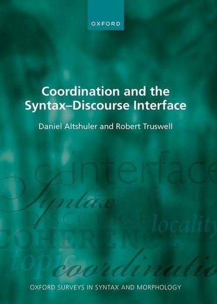 Produktbild: Coordination and the Syntax - Discourse Interface