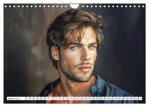 Produktbild: Sinnlicher Blick (Wandkalender 2026 DIN A4 quer), CALVENDO Monatskalender