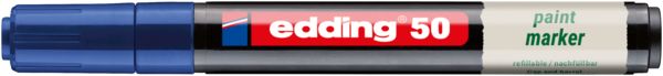 Produktbild: Edding 50 EcoLine 4-50-003 Lackmarker Blau 2 mm, 3mm