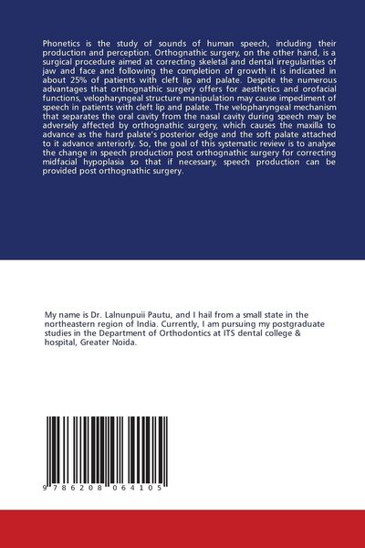 Produktbild: Phonetics and Orthognathic Surgery
