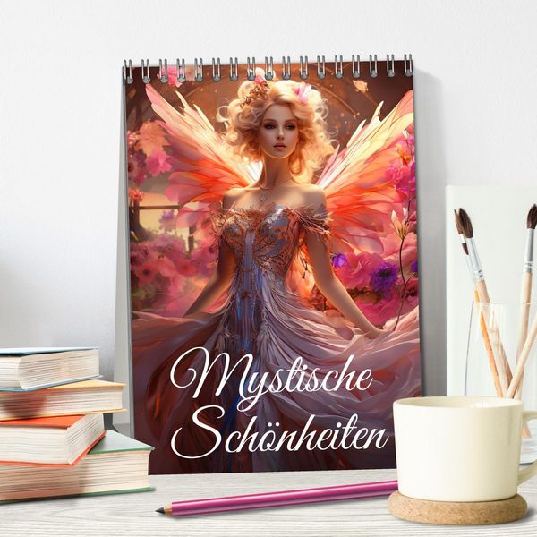 Produktbild: Mystische Sch&ouml;nheiten (Tischkalender 2026 DIN A5 hoch), CALVENDO Monatskalender