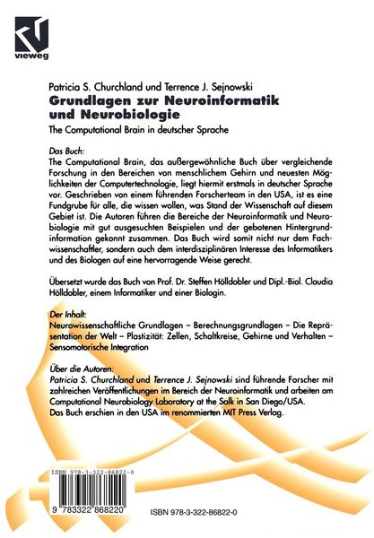 Produktbild: Grundlagen zur Neuroinformatik und Neurobiologie