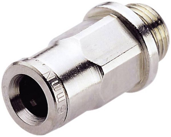 Produktbild: Norgren IMI Gerade-Verbinder 102251248 Au&szlig;engewinde: 1/2" Rohr-&Oslash;: 12mm 1St.