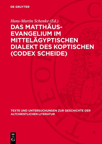 Produktbild: Das Matth&auml;us-Evangelium im Mittel&auml;gyptischen Dialekt des Koptischen (Codex Scheide)