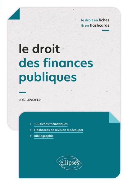 Produktbild: Le droit des finances publiques en fiches et en flashcards
