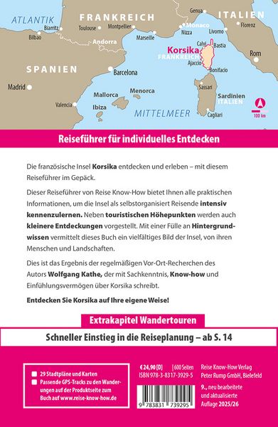 Reise Know-How Reiseführer Korsika