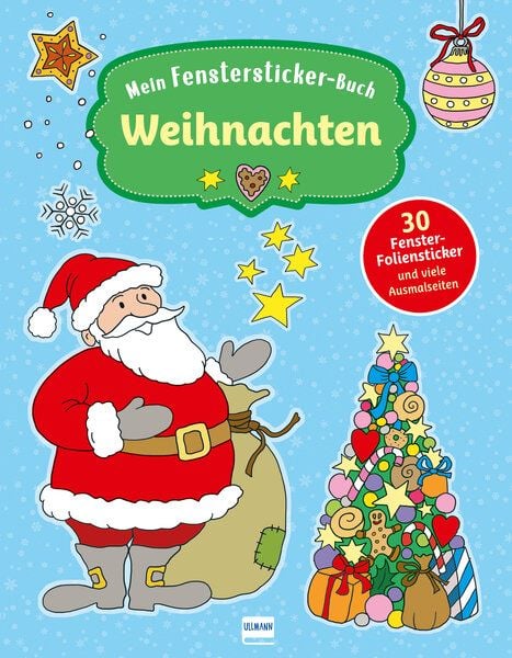 Mein Fenstersticker-Buch Weihnachten