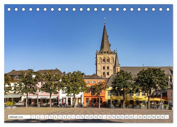 Produktbild: Am Niederrhein - Xanten (Tischkalender 2026 DIN A5 quer), CALVENDO Monatskalender