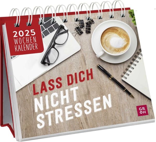 Mini-Wochenkalender 2025: Lass dich nicht stressen