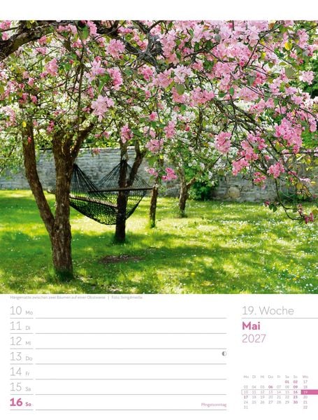 Produktbild: Gartengl&uuml;ck Wochenplaner Kalender 2027