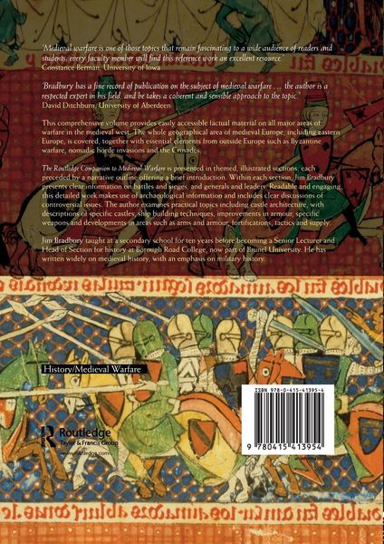 Produktbild: The Routledge Companion to Medieval Warfare