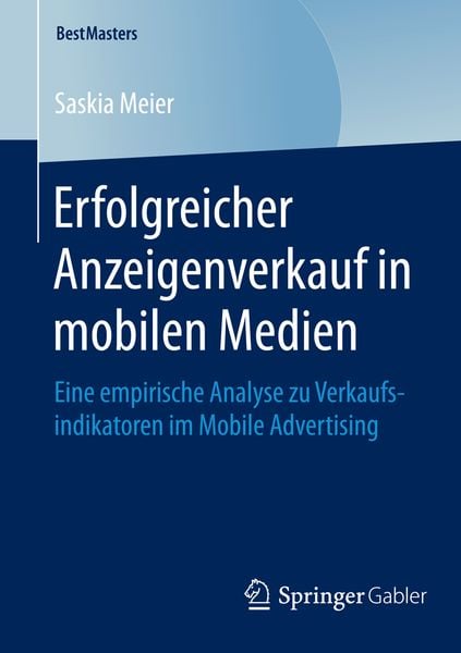Produktbild: Erfolgreicher Anzeigenverkauf in mobilen Medien