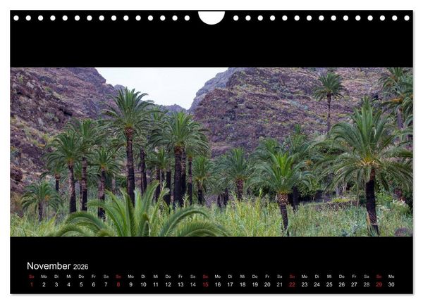 Produktbild: La Gomera - Kanarisches Naturparadies (Wandkalender 2026 DIN A4 quer), CALVENDO Monatskalender