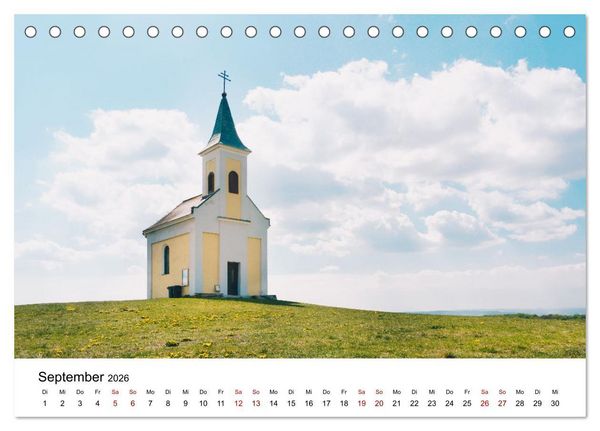 Produktbild: Das Weinviertel im wundersch&ouml;nen Nieder&ouml;sterreich. (Tischkalender 2026 DIN A5 quer), CALVENDO Monatskalender