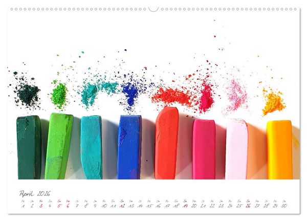 Produktbild: Atelierimpressionen - Des K&uuml;nstlers Handwerkzeug im Portrait (Wandkalender 2026 DIN A2 quer), CALVENDO Monatskalender