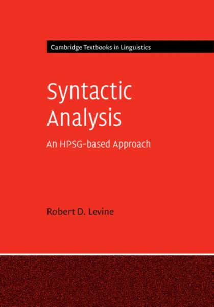 Produktbild: Syntactic Analysis