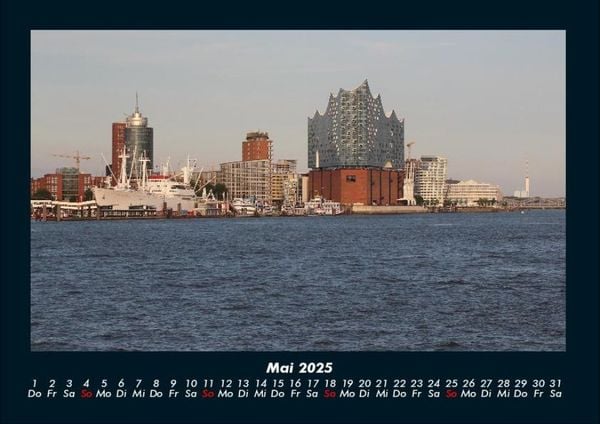 Produktbild: Hamburg 2025 Fotokalender DIN A4