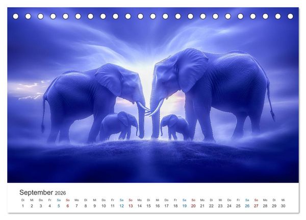 Produktbild: W&auml;chter der Freiheit (Tischkalender 2026 DIN A5 quer), CALVENDO Monatskalender