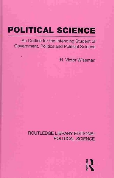 Produktbild: Wiseman, H: Political Science (Routledge Library Editions: P