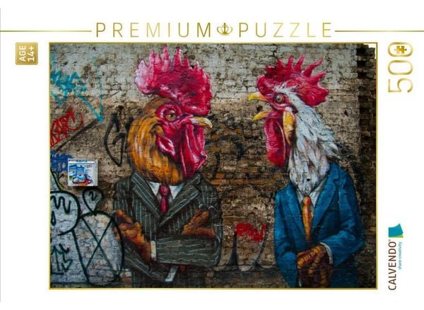 CALVENDO Puzzle Ein Motiv aus dem Kalender Graffitis | 500 Teile Lege-Größe 48 × 36 cm Foto-Puzzle für Erwachsene