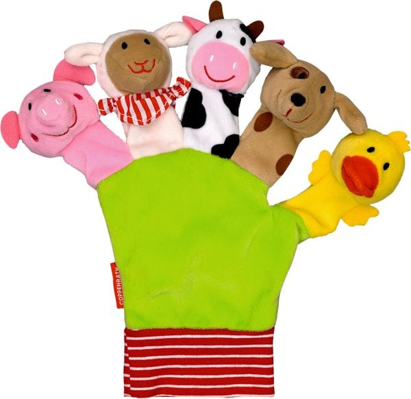Produktbild: Mein liebster Fingerpuppen-Handschuh: Alle meine Fingerlein wollen heute Tiere sein