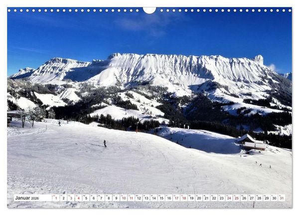 Produktbild: Majest&auml;tische Alpen (Wandkalender 2026 DIN A3 quer), CALVENDO Monatskalender