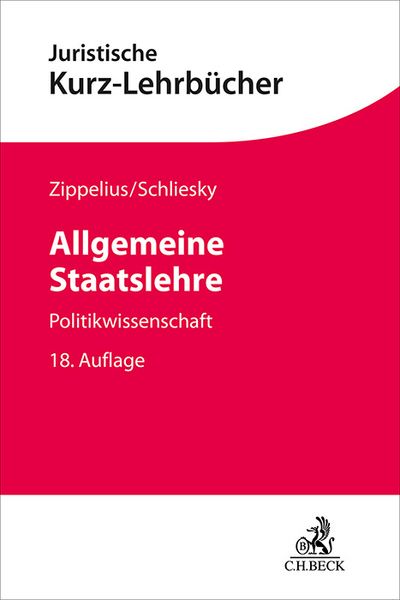 Produktbild: Allgemeine Staatslehre