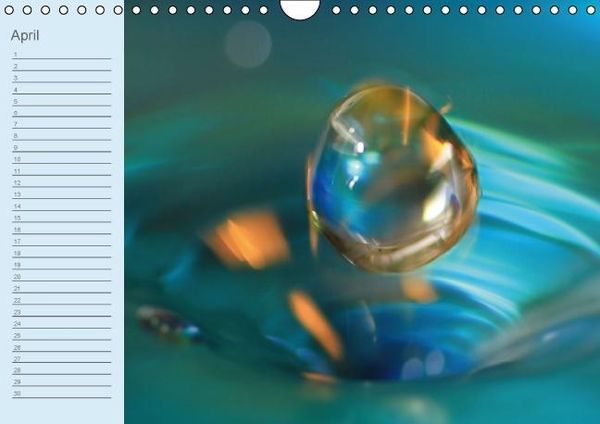Produktbild: Geburtstagskalender "Wasser-Spiele" (Wandkalender immerw&auml;hrend DIN A4 quer)