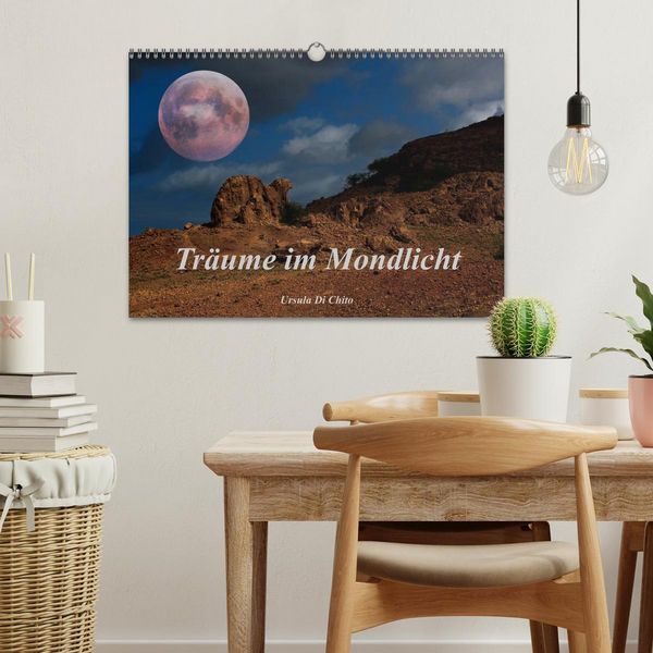 Produktbild: Tr&auml;ume im Mondlicht (Wandkalender 2026 DIN A3 quer), CALVENDO Monatskalender