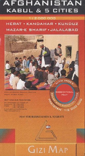 Produktbild: Afghanistan Geographical Map