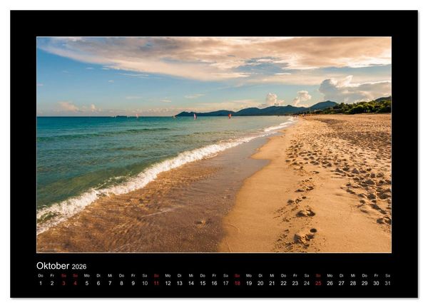 Produktbild: Die Trauminsel Sardinien (Wandkalender 2026 DIN A4 quer), CALVENDO Monatskalender