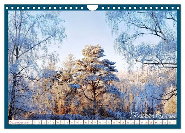 Produktbild: Dreieich Natur Pur (Wandkalender 2026 DIN A4 quer), CALVENDO Monatskalender