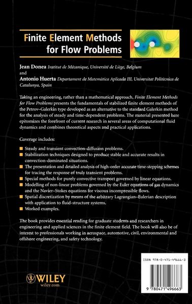 Produktbild: Finite Element Methods for Flow Problems