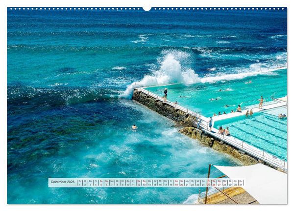 Produktbild: Sydney - Australien (hochwertiger Premium Wandkalender 2026 DIN A2 quer), Kunstdruck in Hochglanz