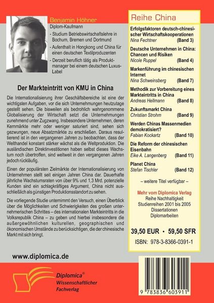 Produktbild: Der Markteintritt in China