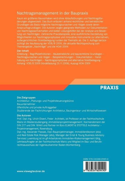 Produktbild: Nachtragsmanagement in der Baupraxis