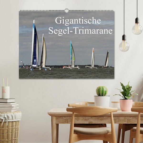 Produktbild: Gigantische Segel-Trimarane (Wandkalender 2026 DIN A2 quer), CALVENDO Monatskalender