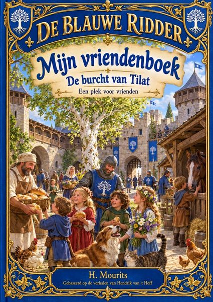 Produktbild: De blauwe Ridder - Mijn vriendenboekje - De burcht van Tilat, Een plek voor vrienden