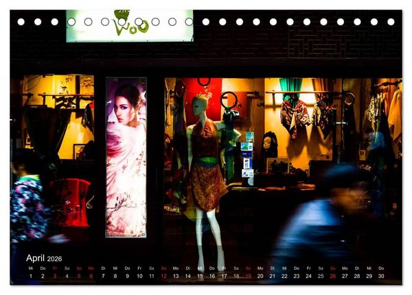 Produktbild: Shanghai - faszinierende Facetten (Tischkalender 2026 DIN A5 quer), CALVENDO Monatskalender