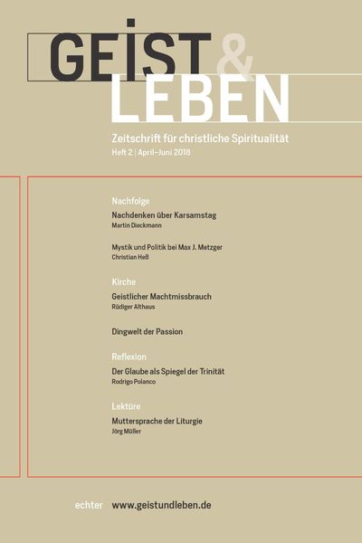 Produktbild: Geist & Leben 2/2018