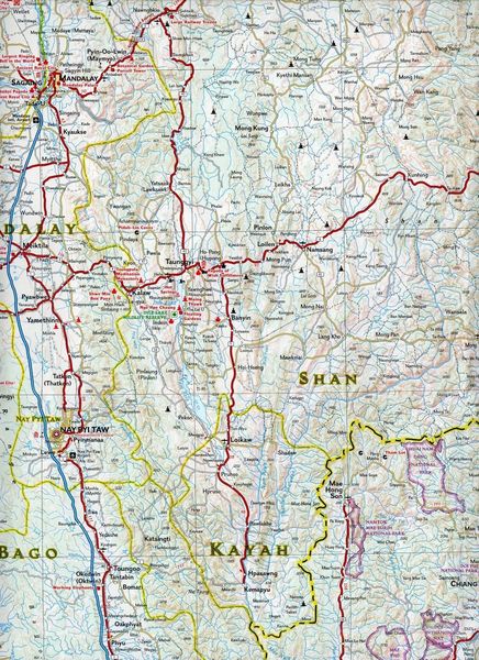 Produktbild: Myanmar (Burma) Map