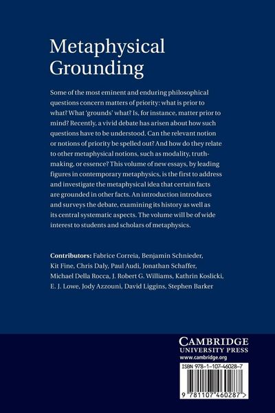 Produktbild: Metaphysical Grounding