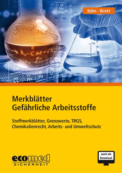 Produktbild: Merkbl&auml;tter Gef&auml;hrliche Arbeitsstoffe CD-ROM