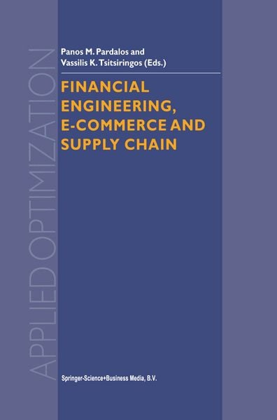Produktbild: Financial Engineering, E-commerce and Supply Chain