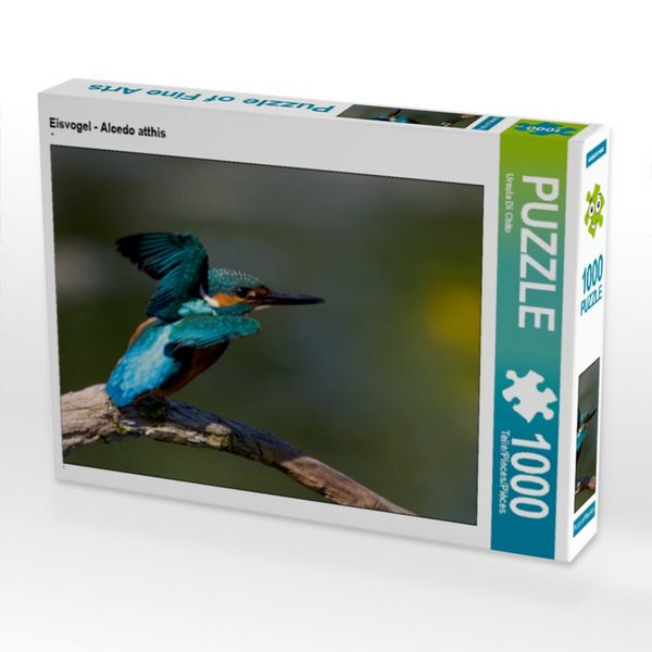 Produktbild: CALVENDO Puzzle Eisvogel - Alcedo atthis | 1000 Teile Lege-Gr&ouml;&szlig;e 64x48cm Foto-Puzzle f&uuml;r gl&uuml;ckliche Stunden