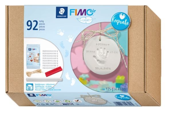 Produktbild: STAEDTLER FIMO Modelliermasse FIMOair Set Keepsake 92 Teile