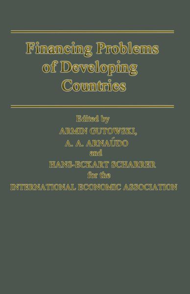 Produktbild: Financing Problems of Developing Countries