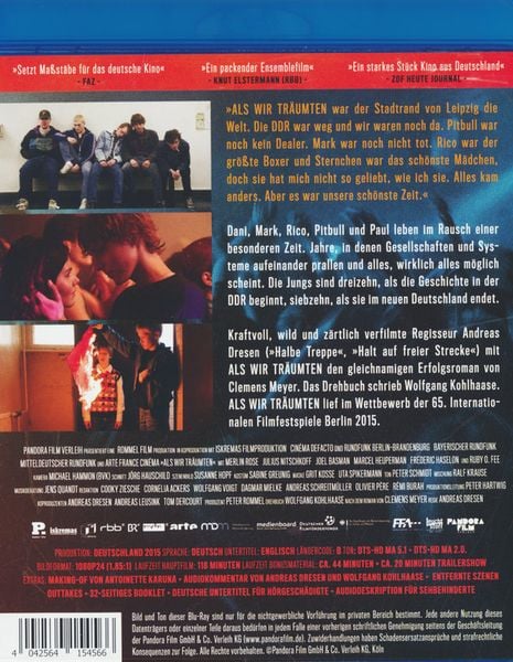 Produktbild: Als wir tr&auml;umten