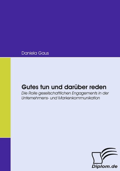 Produktbild: Gutes tun und dar&uuml;ber reden